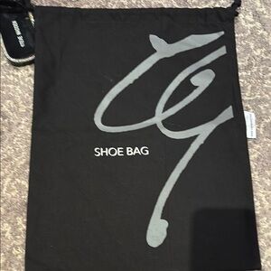 Black Shoe Bag from Cape Grace Luxury Hotel